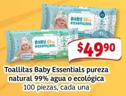 Soriana Mercado BаBу Essentials toallitas oferta