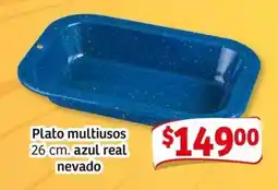 Soriana Mercado Nevado plato multiusos 26 cm oferta