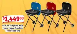 Soriana Mercado Outdoor Trend asador plegable oferta