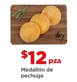 Bodega Aurrerá Medallón de pechuga oferta