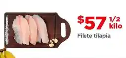 Bodega Aurrerá Filete tilapia oferta