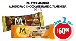 Farmacias Guadalajara Magnum almendra o chocolate oferta