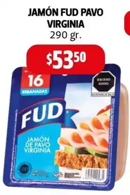Farmacias Guadalajara FUD jamón de pavo virginia oferta