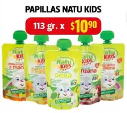 Farmacias Guadalajara Natu Kids papillas oferta