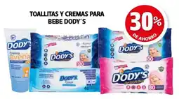 Farmacias Guadalajara Toallitas y cremas para bebe dody's oferta