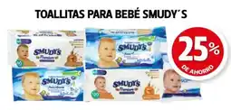 Farmacias Guadalajara Toallitas para bebé smudy's oferta