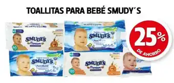 Farmacias Guadalajara Toallitas para bebé smudy's oferta