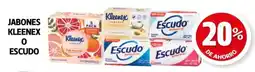 Farmacias Guadalajara Jabones kleenex o escudo oferta