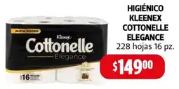 Farmacias Guadalajara Kleenex Cottonelle elegance oferta