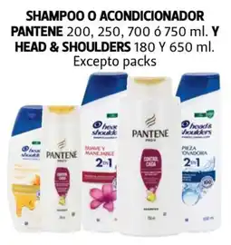 Farmacias Guadalajara Pantene y H&S shampoo o acondicionador oferta