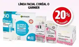 Farmacias Guadalajara Línea facial l'oréal o garnier oferta