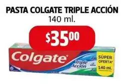 Farmacias Guadalajara Pasta colgate triple acción oferta