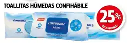 Farmacias Guadalajara Toallitas húmedas confihábile oferta