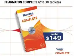 Farmacias Guadalajara Pharmaton Complete G115 oferta