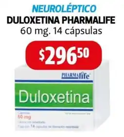 Farmacias Guadalajara Pharmalife Duloxetina 60 mg oferta