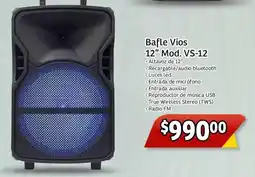 Soriana Mercado Bafle Vios 12" Mod. VS-12 oferta