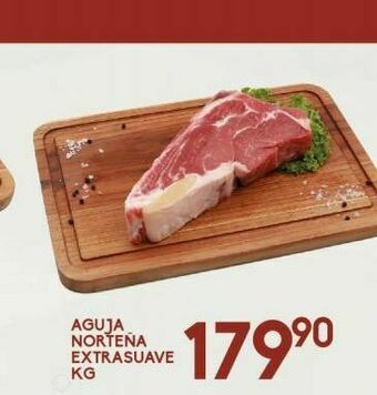 Alsuper Aguja norteña de res extrasuave kg oferta