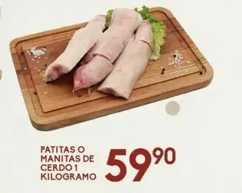 Alsuper Patitas o manitas de cerdo oferta