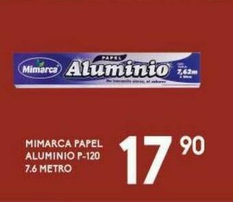 Alsuper Papel aluminio mimarca oferta