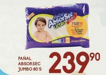 Alsuper Pañales absorsec oferta