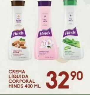 Alsuper Crema corporal hinds oferta