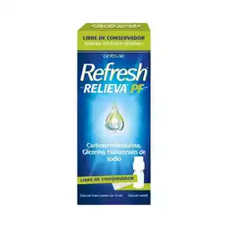Farmacias Benavides Solución Lubricante Oftálmica Carboximetilcelulosa/Glicerina oferta
