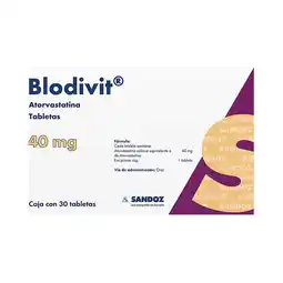 Farmacias Benavides 40 mg Atorvastatina oferta