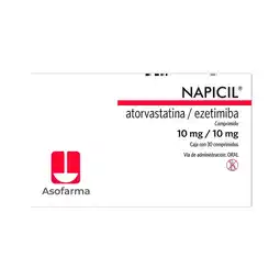 Farmacias Benavides 10 mg/10 mg Atorvastatina/Ezetimiba oferta