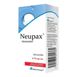 Farmacias Benavides 0.75 mg /ml Alprazolam oferta