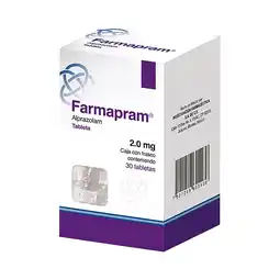 Farmacias Benavides 2 mg Alprazolam oferta