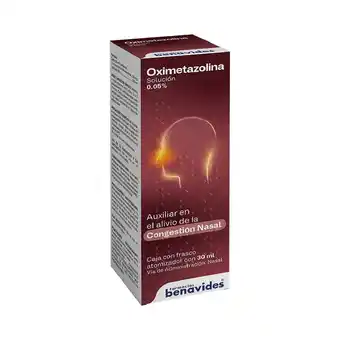 Farmacias Benavides 50 mg Oximetazolina Solución oferta