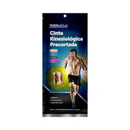 Farmacias Benavides Cinta Kinesiológica Precortada de 5 x 5 cm oferta