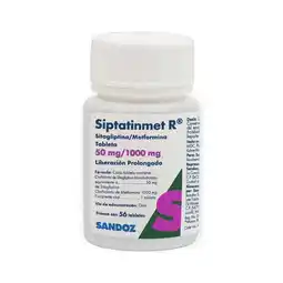 Farmacias Benavides 50 mg/1000 mg Sitagliptina, Metformina Liberación Prolongada oferta