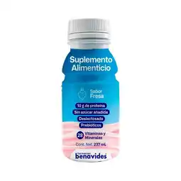 Farmacias Benavides Suplemento Alimenticio Sabor Fresa oferta