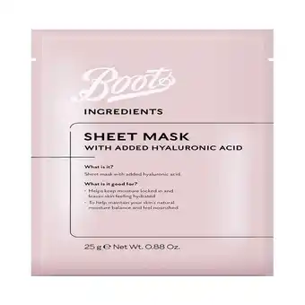 Farmacias Benavides Mascarilla Facial con Hyaluronic oferta