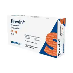 Farmacias Benavides 15 mg Rivaroxabán oferta