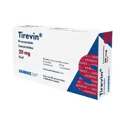 Farmacias Benavides 20 mg Rivaroxabán oferta