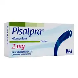 Farmacias Benavides 2 mg Alprazolam oferta