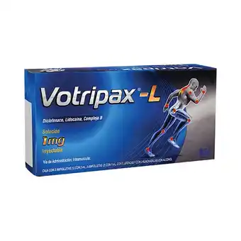 Farmacias Benavides 1 mg Complejo Vitamina B + Diclofenaco oferta