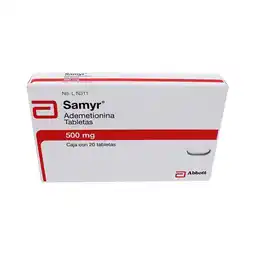 Farmacias Benavides 500 mg Ademetionina oferta