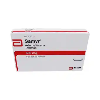 Farmacias Benavides 500 mg Ademetionina oferta