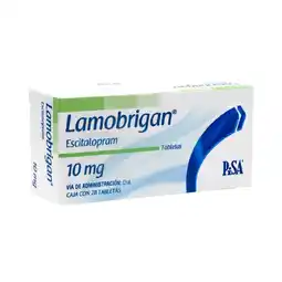 Farmacias Benavides 10 mg Escitalopram oferta