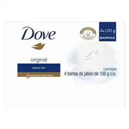 Farmacias Benavides Original Beauty Bar 4 Barras de Jabón de 100 g c/u oferta