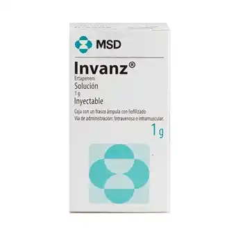 Farmacias Benavides 1 g Ertapenem oferta