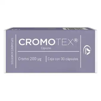 Farmacias Benavides 200 mcg / 100 mg Cromo Dinicotanico + L-Carnitina oferta