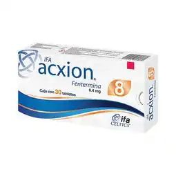 Farmacias Benavides 6.4 mg Fentermina oferta