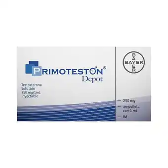 Farmacias Benavides 250 mg Testosterona Solución Inyectable oferta