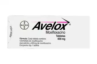 Farmacias Benavides 400 mg Moxifloxacino oferta