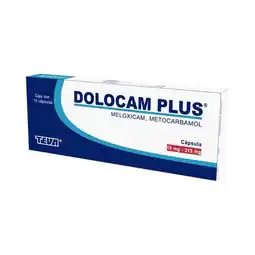 Farmacias Benavides 15 mg Meloxicam + Metocarbamol oferta