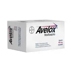 Farmacias Benavides 400 mg Moxifloxacino oferta
